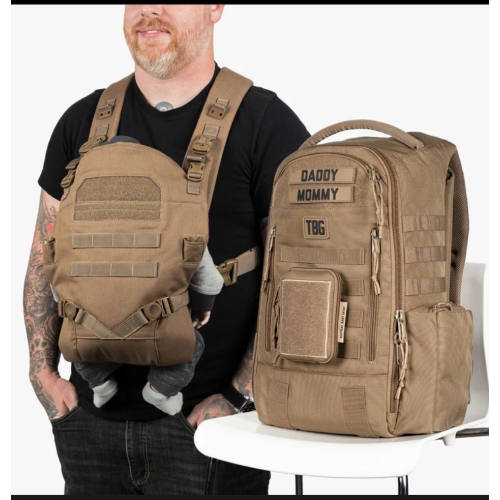 Daypack Diaper Bag + Baby Carrier Bundle | Save | TBG – Tactical Baby Gear