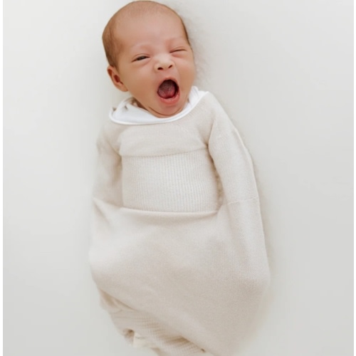 Bamboo Pure Beige Swaddle Sleep Sack – Swaddelini