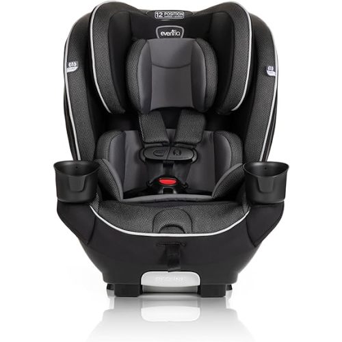 Evenflo EveryKid 3-in-1 Convertible Car Seat (Livingston Gray)