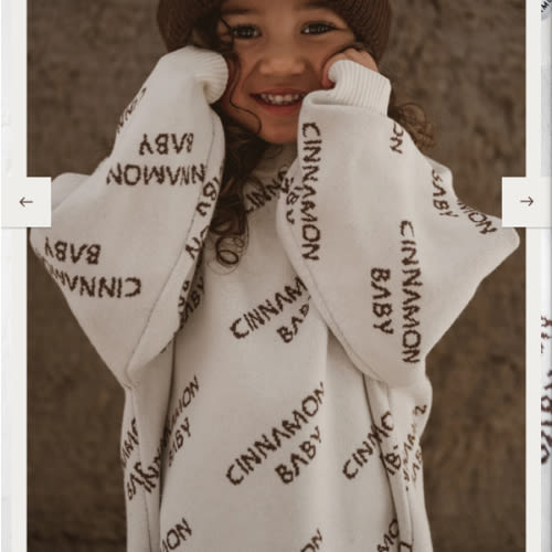 Knitted Logo Suit- Coffee