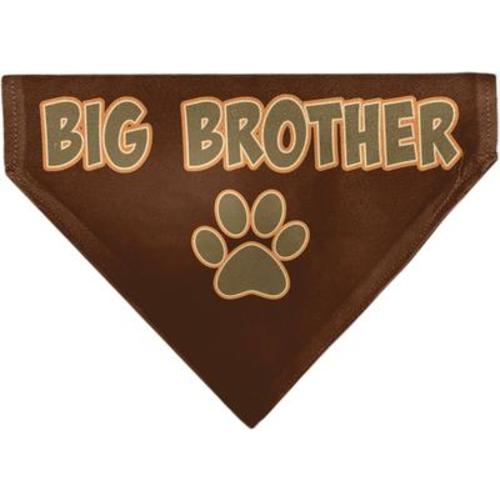 BUCKLE-DOWN Big Brother Text & Paw Dog Bandana - Chewy.com