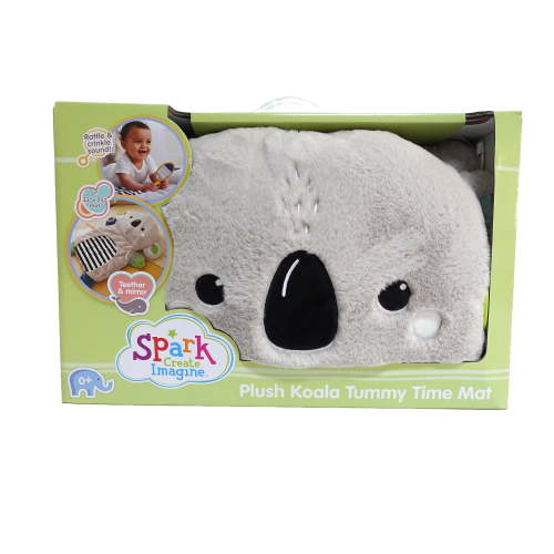 Spark.Create.Imagine Plush Koala Tummy Time Mat