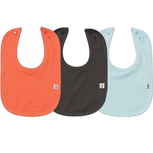 Leya & Lior 3-Pack Premium Instant Drying Baby Bibs - Unisex Boys & Girls StayDri Bibs for Drooling and Teething