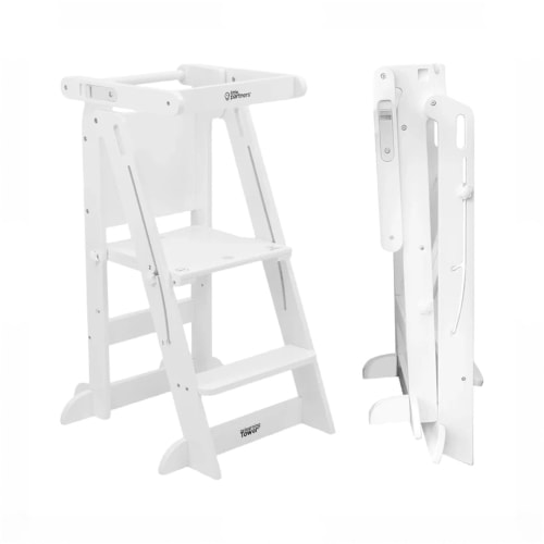 Little Partners Learn ‘N Fold Learning Tower, Soft White