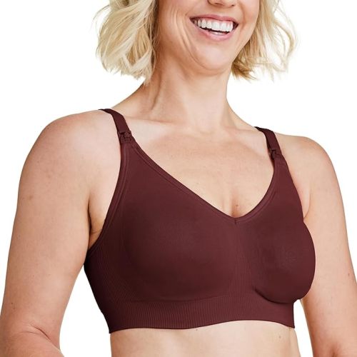 Bravado Designs Nursing Bras for Breastfeeding, Body Silk Seamless Wireless Bras for Women, Full Coverage Maternity Bra