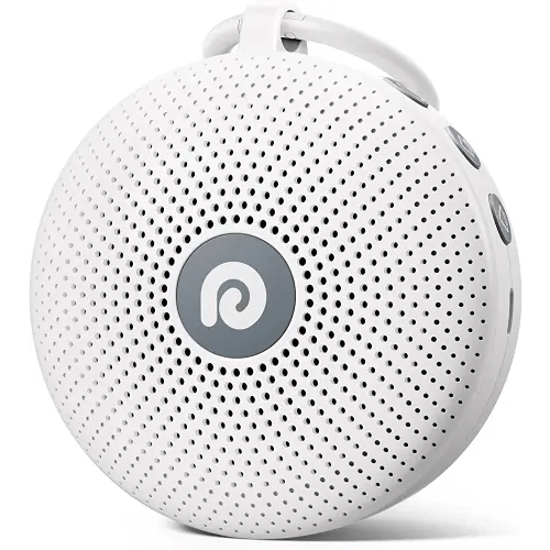 Dreamegg White Noise Machine - Portable Sound Machine for Baby Adult, Features Powerful Battery, 21 Soothing Sound, Noise Canceling for Office & Sleeping, Sound Therapy for Home, Travel, Registry Gift