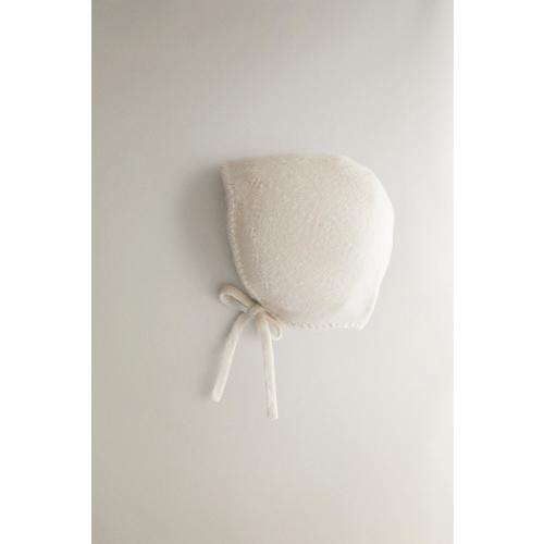 BABY ALPACA BONNET - Oyster-white | ZARA United States