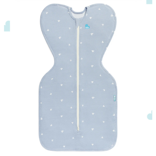 Swaddle Up™ 1.0 TOG Viscose from Bamboo Mist Blue Boats