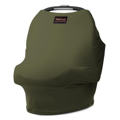 Amazon.com: Milk Snob Original 5-in-1 Luxe Cover (Olive) | Added Privacy for Breastfeeding, Baby Car Seat, Carrier, Stroller, High Chair, Shopping Cart, Newborn Essentials, Nursing Top