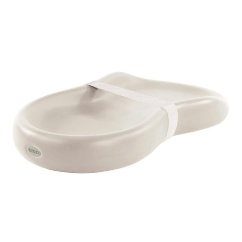 Keekaroo Peanut Changer Baby Vanilla– The Original Made in USA Easy-to-Clean Changing pad and The only Shell Over Foam, Fully Water Repellant