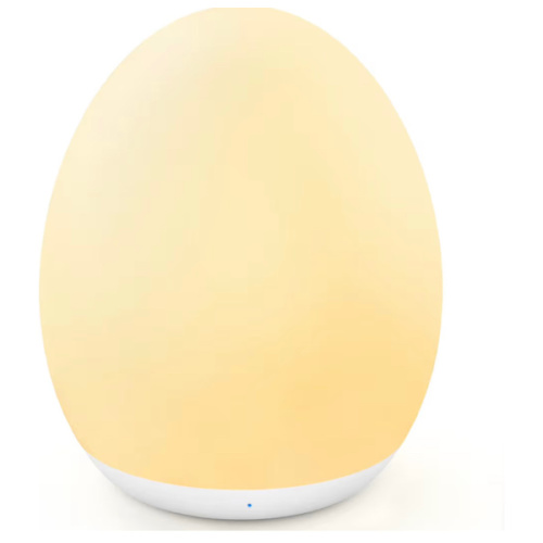 Egg light MediAcous Night Light for Kids, 7 Colors Changing Egg Light for Nursery | Stepless Dimming, Soft Silicone Touch Night Lamp with 1 Hour Timer, Rechargeable Nursery Night for Breastfeeding : Baby