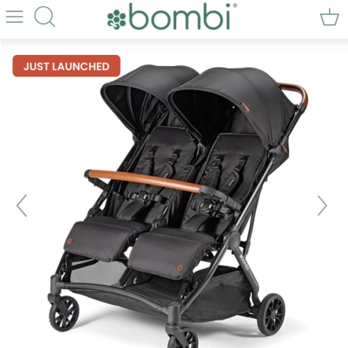 Bēbee Twin Lightweight Double Stroller – Bombi Gear