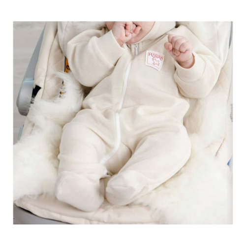 Ruskovilla Wool Baby Body Suit with Feet