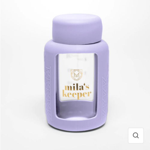 The MilKeeper® -
Wide Mouth / Lavender Fields (Set of 2)