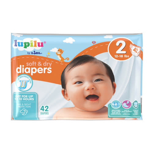 Lupilu® diapers, size 2 | Lidl US