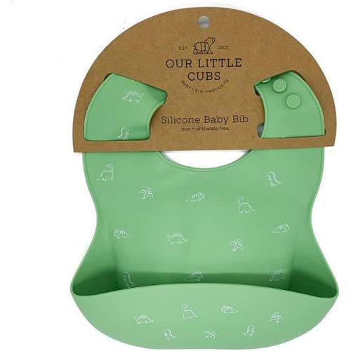 Silicone Baby Bibs Adjustable Fit Baby Bib Waterproof Bibs Baby Eating Supplies Feeding Supplies