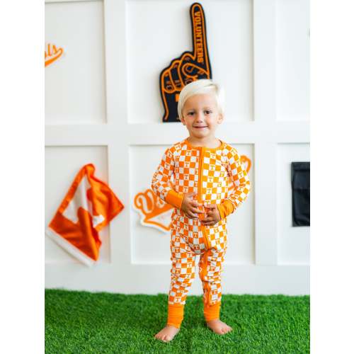 Little Vols Checkerboard Zippy