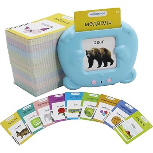 MAYAPHILOS Russian and English Flash Card with 510 Sight Words