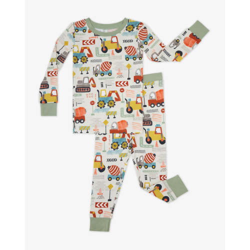 Mini Builders Two-Piece Pajama Set | Little Sleepies
