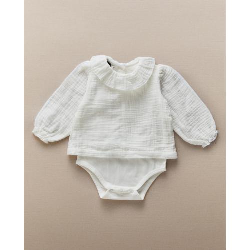 MUSLIN BABY BODYSUIT | Zara Home United States of America