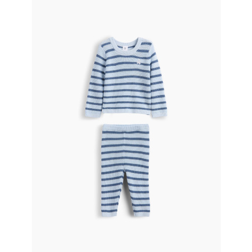 Baby Stripe Sweater Set