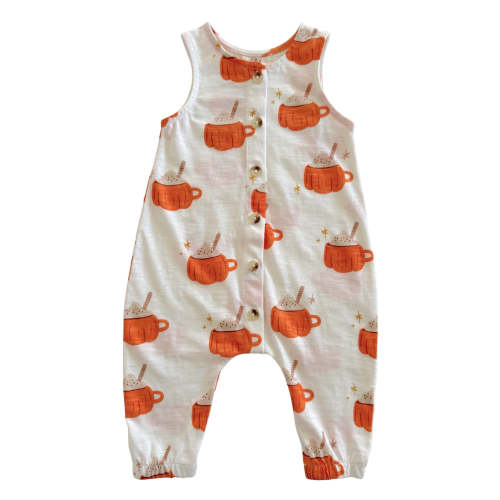 Pumpkin Mug / Organic Bay Jumpsuit
