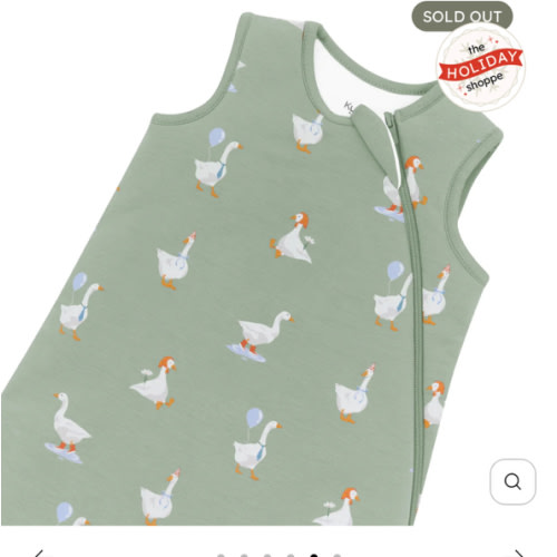 Sleep Bag in Silly Goose 2.5