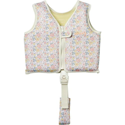 Sunnylife Swim Vest, 1-2 Years, Into The Garden Ditsy Floral, EPE/Natural Rubber/Polyester, 13.39x12.6x1.77 Inches, 1.27 lbs