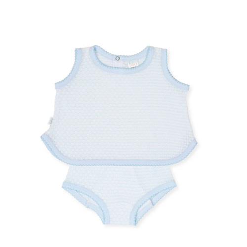 Paty Knit, 2 PC Diaper Set with or without Bows – PatyInc