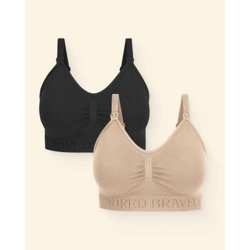 Simply Sublime® Nursing Bra Two-Pack | Black & Twilight - Kindred Bravely