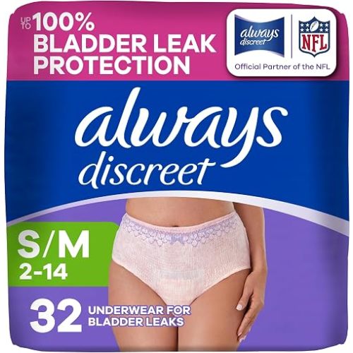 Postpartum Underwear Size S/M, 32 Count