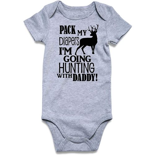 Loveternal Neutral Baby Girls Boys Cotton Romper Cute Saying Newborn Clothes 0-12 Months…