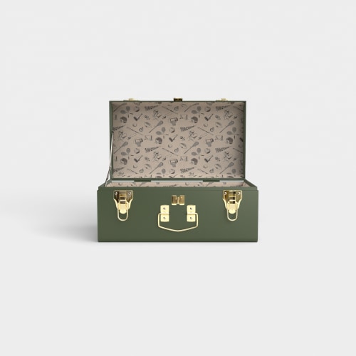 Mini Trunk - Green - St. Louis Sidelines / No Embroidery