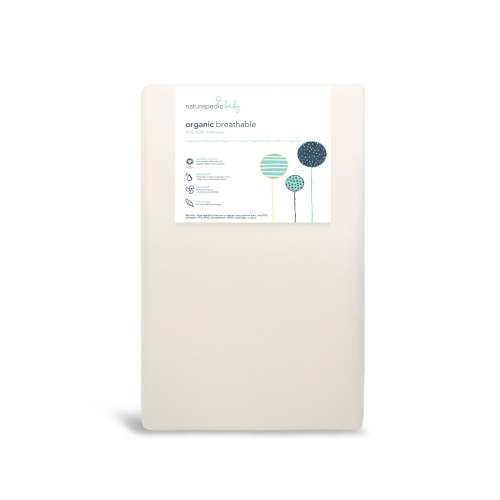 Breathable Organic Mini Crib Mattress