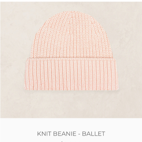 Knit Beanie - Ballet