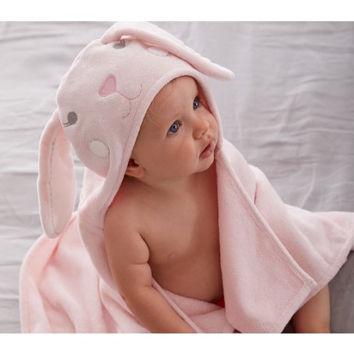 Bunny Baby Hooded Towel | Pottery Barn Kids