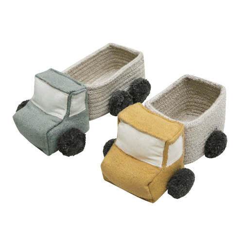 Lorena Canals Mini Truck Basket Set | Modern Nursery™