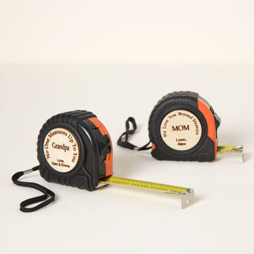 Uncommon Goods Engraved Tape Measure