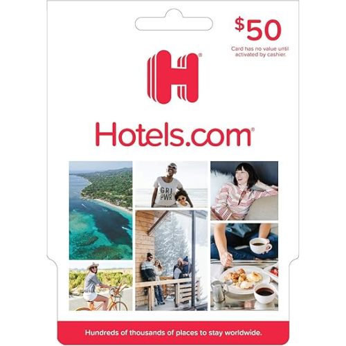 Hotels.com Gift Card $50