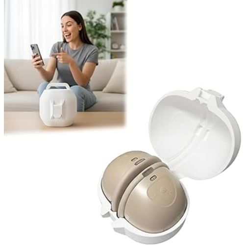 Breast Pump Case for Eufy S1 Pro, for Eufy E10, for Eufy E20, Keep The Pump Upright to Prevent Leakage, Suitable for Placement Between Uses, Easy Carrying, Postpartum Gift (Covered Style)