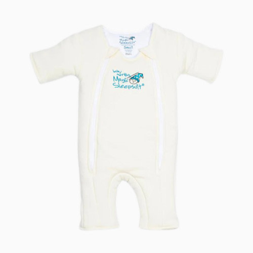 Baby Merlin's Magic Sleepsuit - Cream