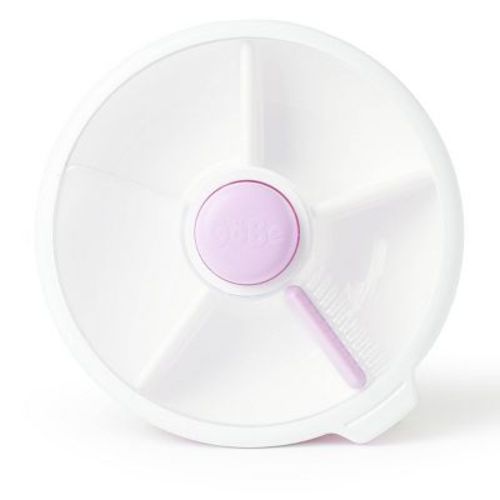 Gobe Kids' Large Snack Spinner Slide Lunch Food Storage Container - Taro Purple