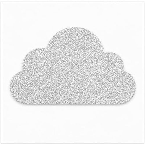 Reflective Baby Monitor Patches for Sleep Sacks Iron On Visibility Patches for Easier Night Checks No Batteries or Electronics (Moonlight Silver, Cloud, Six Pack)