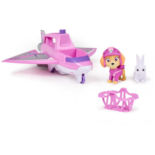 PAW Patrol: Air Rescue Hero Claw Jet Vehicle and Collectible Skye Figure for Kids Ages 3+