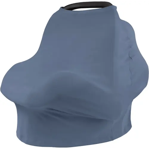 Konssy Baby Car Seat Covers- Multi-use Carseat Canopy for Babies, Stretchy Infant Carseat Cover Boy, Shower Gifts for Unisex Boys and Girls