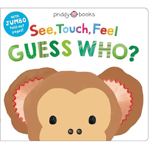 See, Touch, Feel: Guess Who?: A jumbo fold-out book