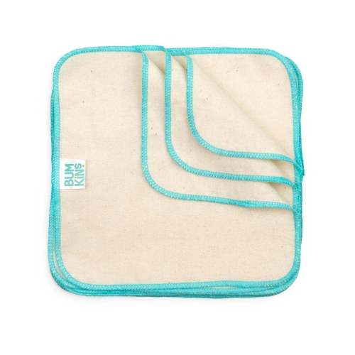 Washable Reusable Flannel Baby Wipes 12-pack | Bumkins Baby