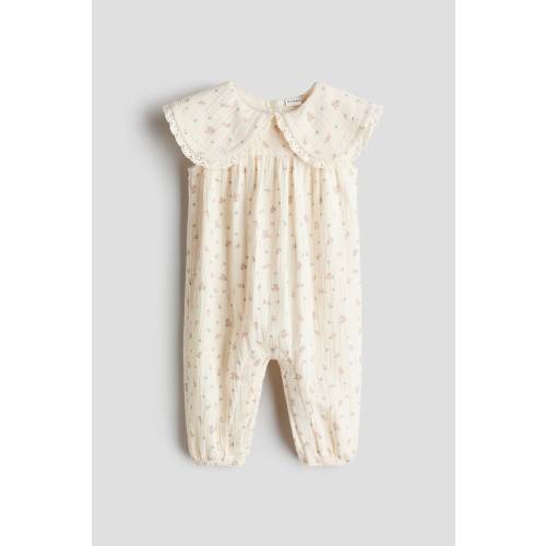 COTTON MUSLIN ROMPER SUIT