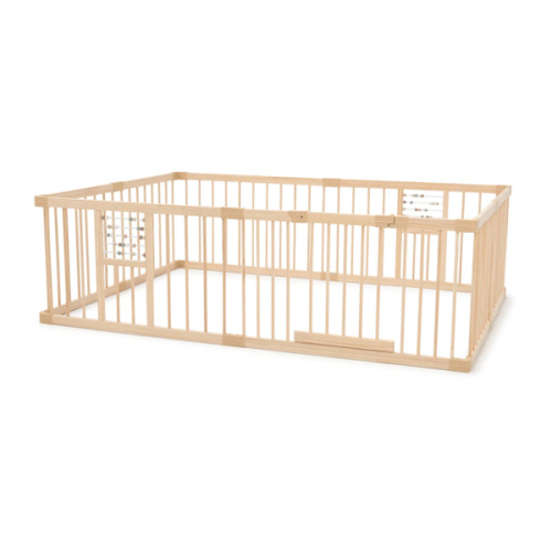 Natural Wooden Baby Play Pen