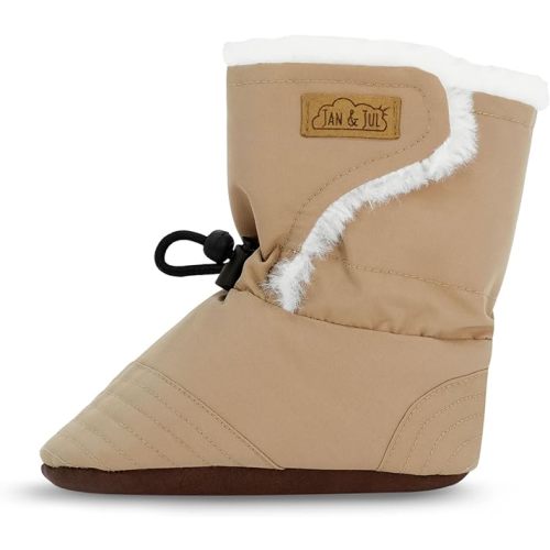 JAN & JUL Faux Fur Lined Winter Booties for Babies and Toddlers